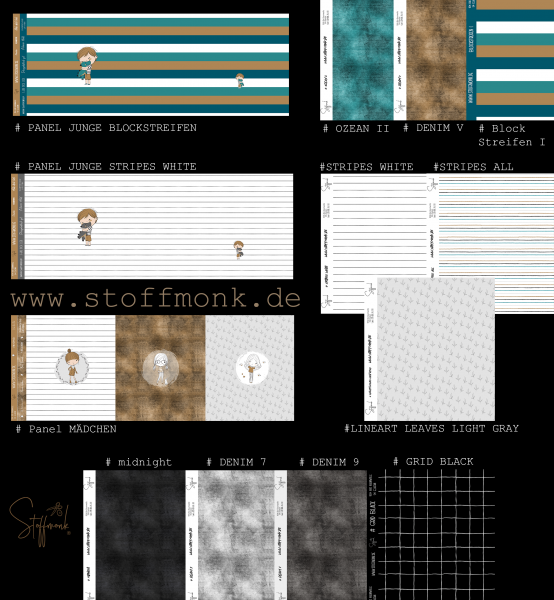 Eigenproduktion BIO Jersey " # STRIPES ALL "